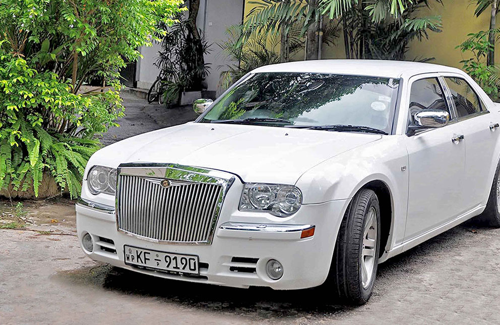 Chrysler 300C Rolls Royce facelift at Malkey Rent A Car Colombo
