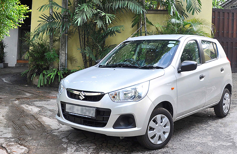 Suzuki Alto Premium K10 auto at Malkey Rent A Car Colombo