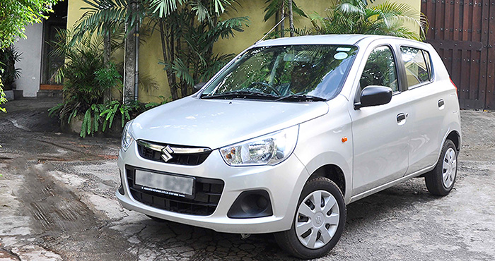 Suzuki Alto Premium for rent at Malkey Rent A Car Colombo