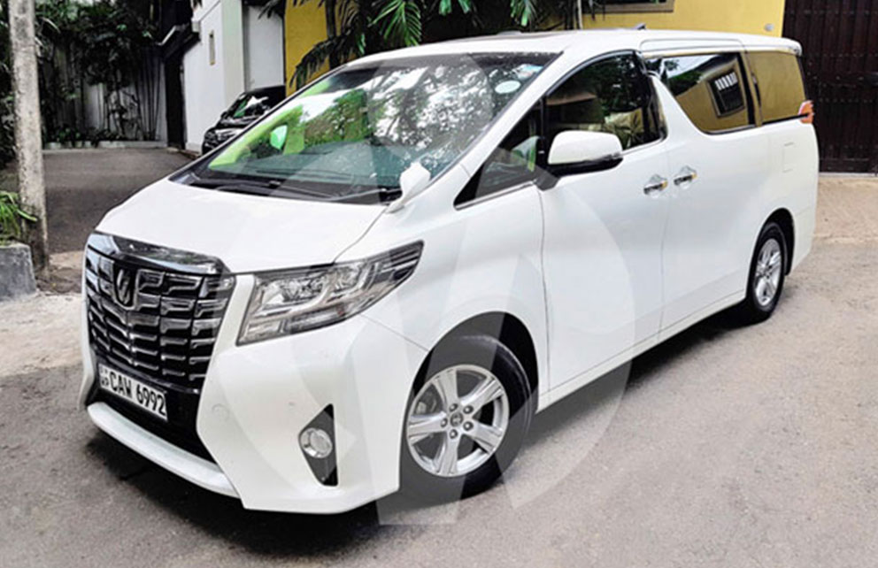 Toyota Alphard at Malkey Rent A Car Colombo