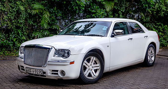 Chrysler 300C Rolls Royce facelift luxury car at Malkey Rent A Car Colombo
