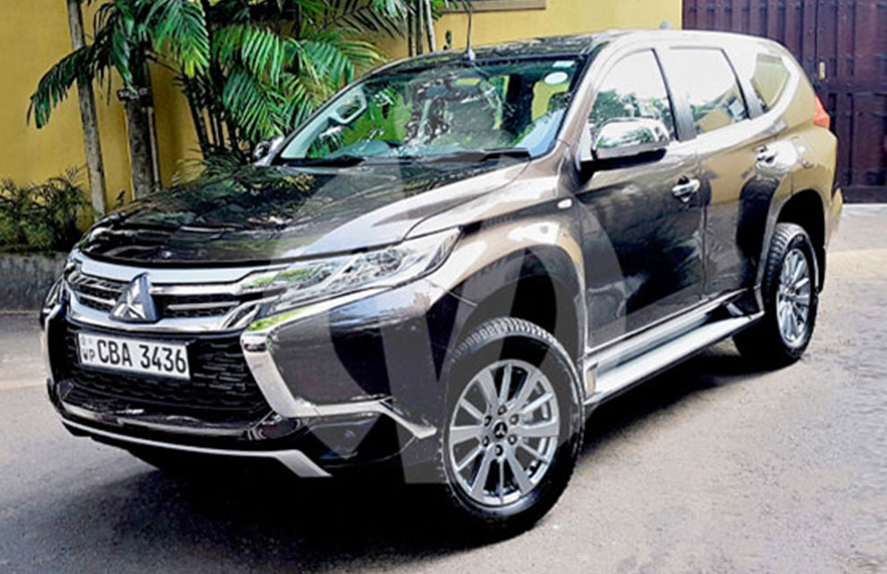 Mitsubishi Montero Sport 2018 at Malkey Rent A Car Colombo