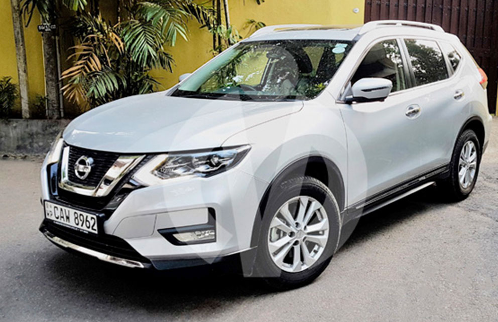 Nissan X Trail new model at Malkey Rent A Car Colombo