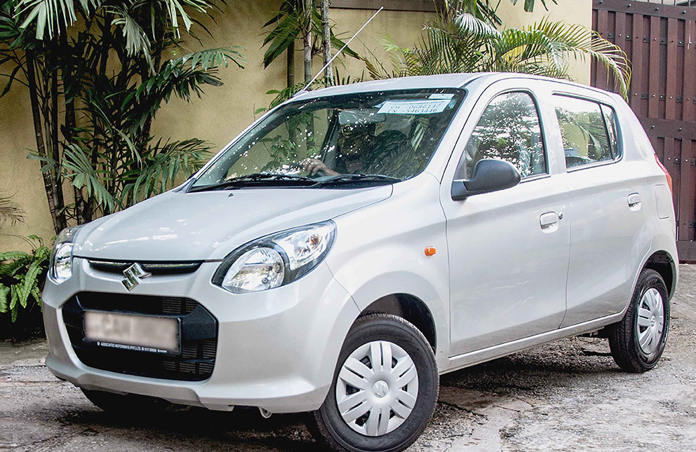 Suzuki Alto K10 at Malkey Rent A Car Colombo