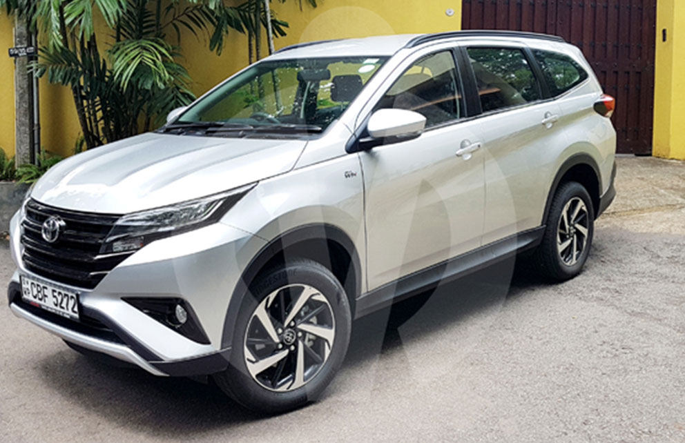 Toyota Rush 7 seater at Malkey Rent A Car Colombo