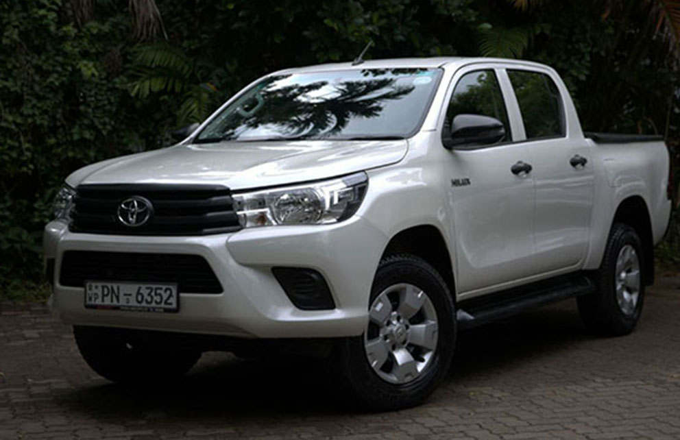 Toyota Hilux double cab 4WD at Malkey Rent A Car Colombo