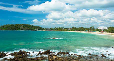 Hikkaduwa beach to visit via Malkey Rent A Car Colombo