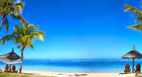 A beach with a view of the sea 
