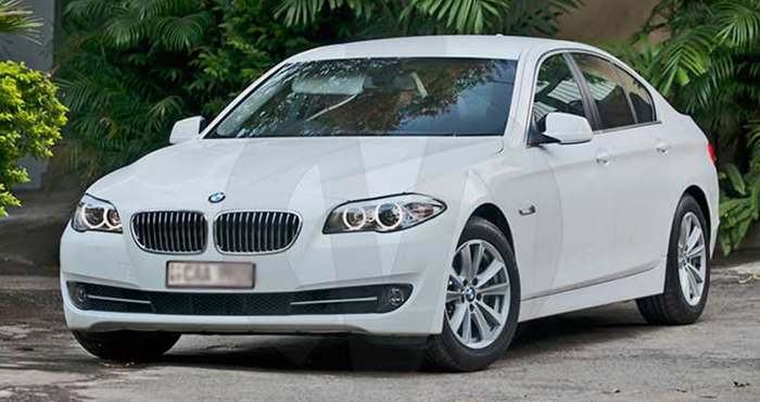 BMW 5 Series Sedan for hire at Malkey Rent A Car Colombo
