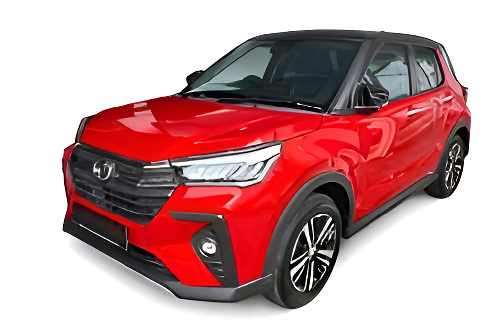 Perodua Ativa compact SUV at Malkey Rent A Car Colombo